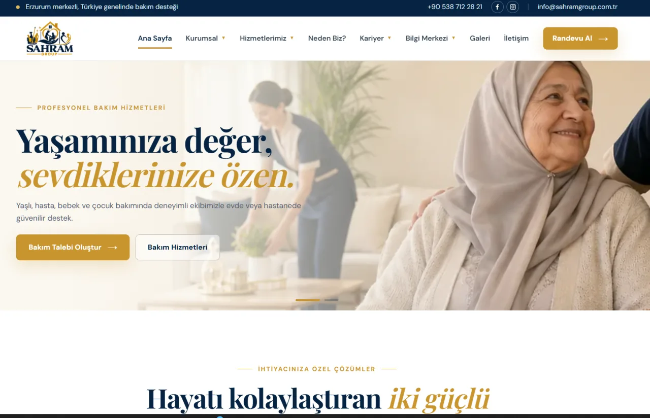 Web Sitemiz Yayımlandı